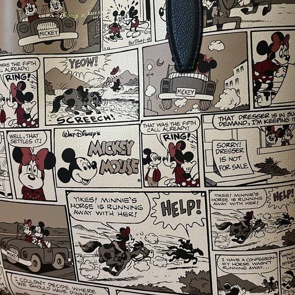Kate Spade Minnie Mouse Reversible Tote - Picture 3 of 7